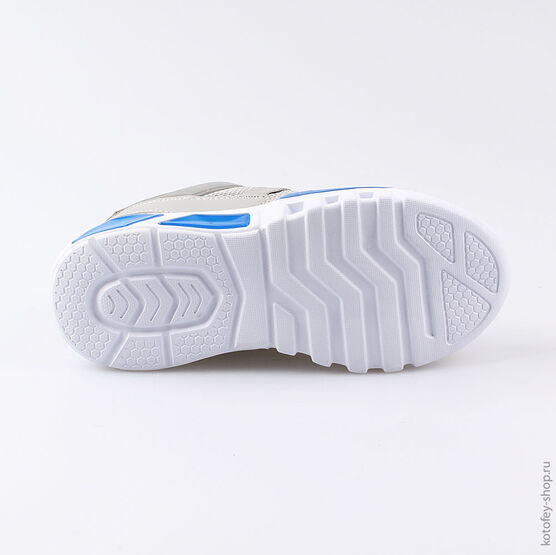 644223-73 Кроссовки с LED-подсветкой на подошве для мальчики серый фото №3