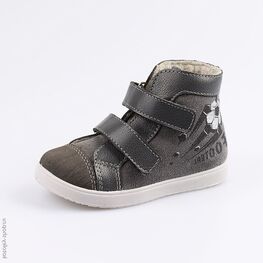252129-32 Ботинки для мальчики серый