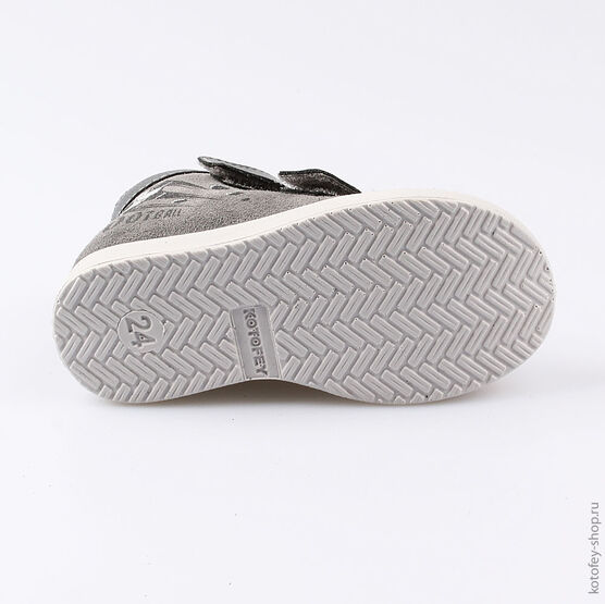 252129-32 Ботинки для мальчики серый фото №3