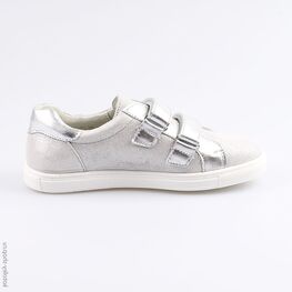 732223-22 Полуботинки для девочки серебрист. фото №2