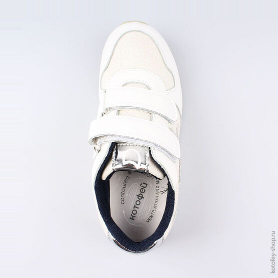 644243-71 Кроссовки для девочки белый фото №4