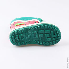 166049-11 Резиновые сапоги для девочки красный фото №3