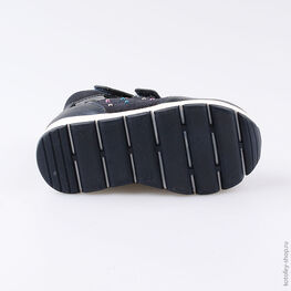 152229-22 Ботинки для девочки светло-синий фото №3