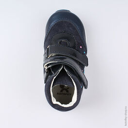 152229-22 Ботинки для девочки светло-синий фото №4