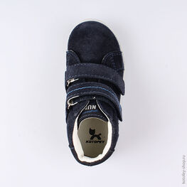 352222-22 Ботинки для мальчики светло-синий фото №4