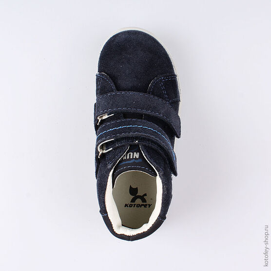 352222-22 Ботинки для мальчики светло-синий фото №4