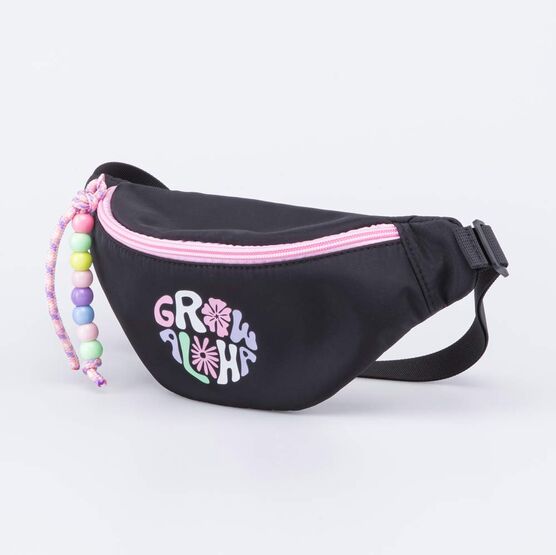 02819013-40 Сумка поясная с бусинами для девочки для девочки черный фото №2