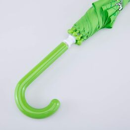 03707209-40 Зеленый зонт с гидрохромным принтом Крокодил-скейтер для мальчики зеленый фото №4