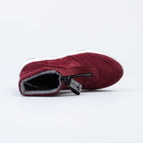 662150-32 Сапожки для девочки бордовый фото №4