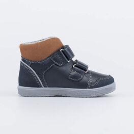 152336-31 Ботинки для мальчики син-жел фото №2