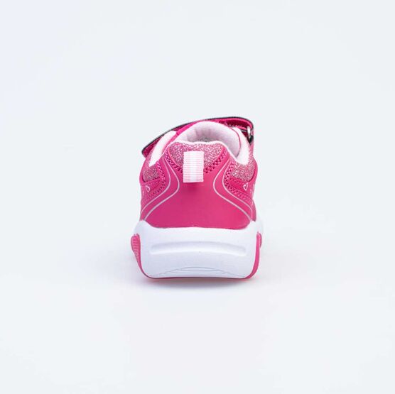 144163-71 Кроссовки с LED-подсветкой на подошве для девочки фуксия фото №5