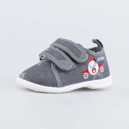 131158-11 Текстильные туфли для мальчики серый