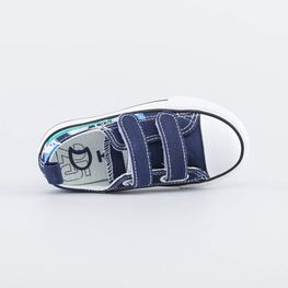 331276-12 Синие кеды из хлопка Город для мальчики синий фото №4