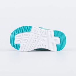 144206-71 Кроссовки со вставками из натурального велюра для девочки бирюзовый фото №3