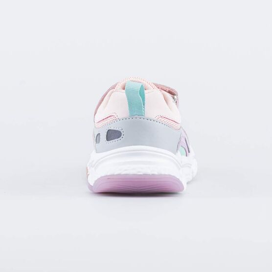 644381-71 Кроссовки для девочки для девочки роз-сер фото №5