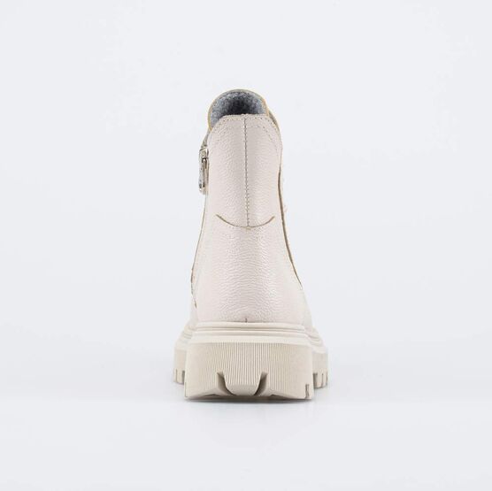 652213-32 Утепленные ботинки подростковые для девочки бежевый фото №5