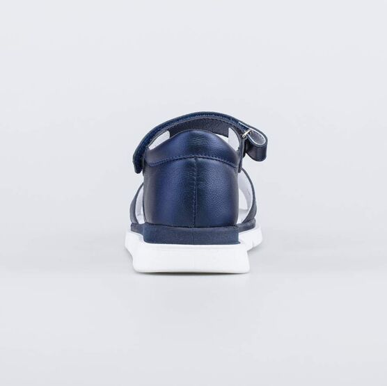 522182-22 Летние босоножки для девочки синий фото №5