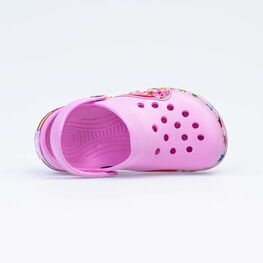 525079-01 Клоги пляжные с LED-подсветкой для девочки розовый фото №4