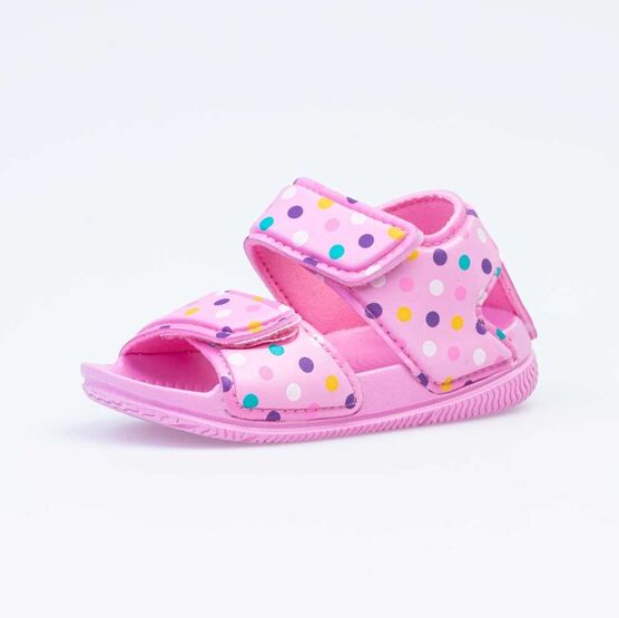 125082-11 Пляжная обувь для девочки розовый