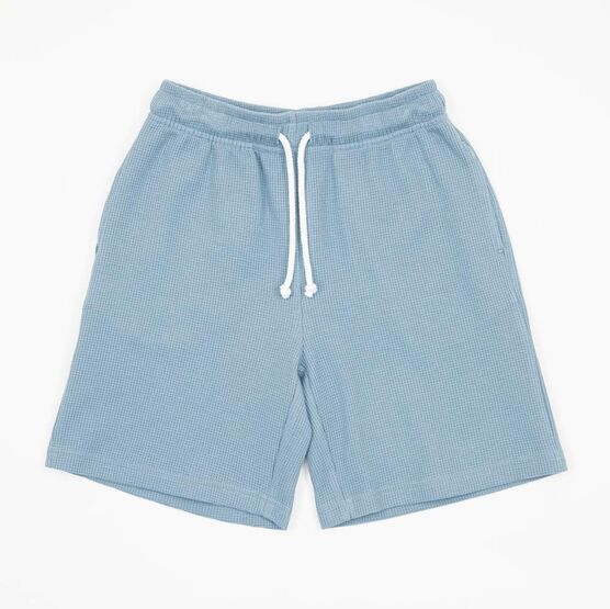 07764090-44 Шорты вафельные для мальчика голубой для мальчики голубой