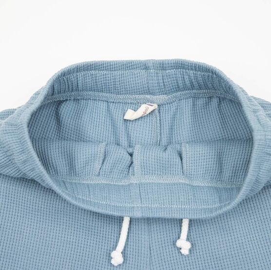 07764090-44 Шорты вафельные для мальчика голубой для мальчики голубой фото №3