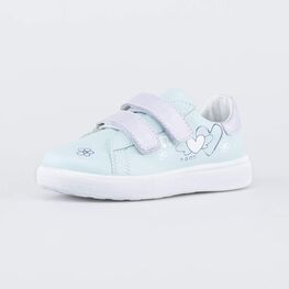 132167-21 Полуботинки из натуральной кожи для девочки мятный