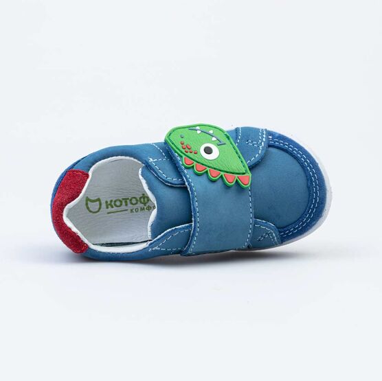 332141-22 Полуботинки для мальчики син-кра фото №4