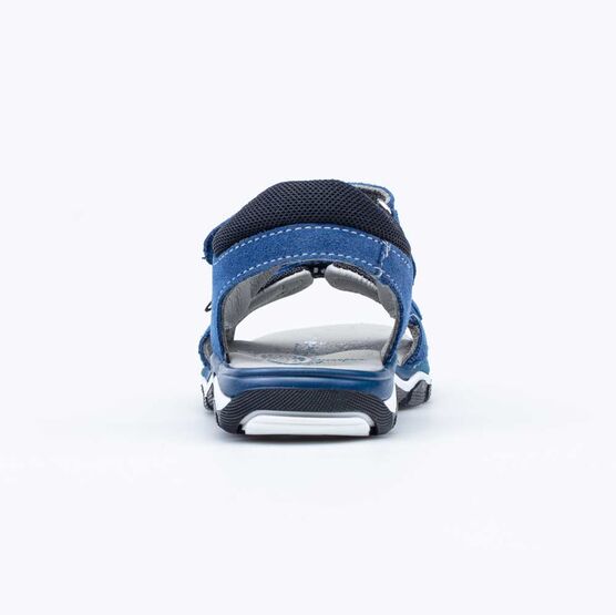 424005-21 Сандалии на липучках для мальчика для мальчики светло-синий фото №5
