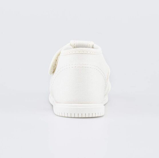 121074-72 Текстильная обувь для первых шагов Бабочка для девочки молочный фото №5