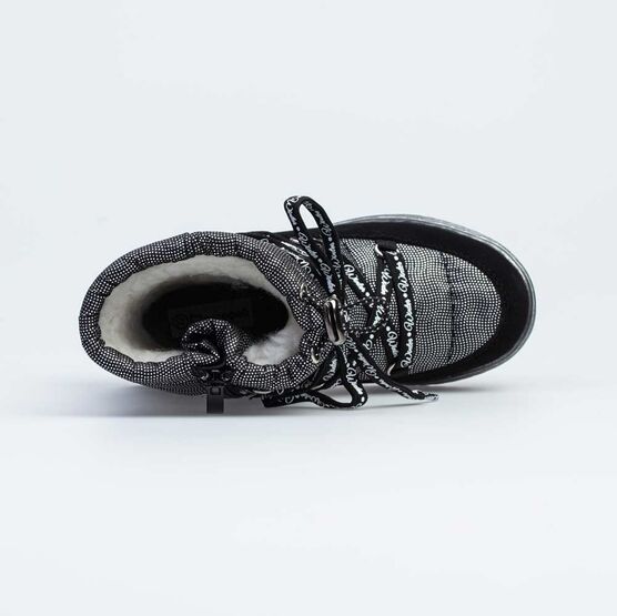 764921-43 Мембранные сапожки для девочки черный фото №4