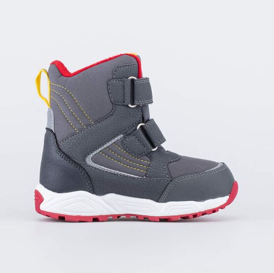 454862-41 Мембранные ботинки для мальчики сер-кра фото №2