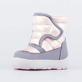 264932-41 Мембранные сапожки для девочки роз-сер