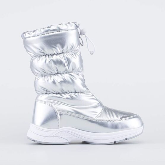 764924-42 Мембранные сапожки для девочки серебрист. фото №2