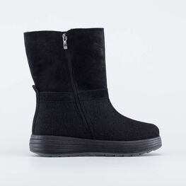 867131-41 Валенки с мягким голенищем для девочки черный фото №2