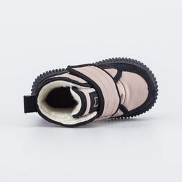 154018-42 Зимние сапожки-дутики для девочки для девочки бежевый фото №4