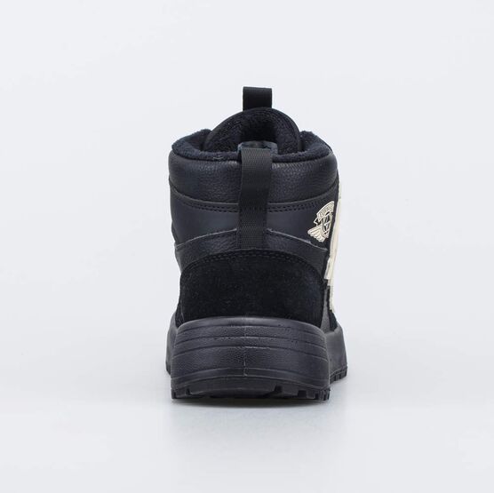 452135-43 Зимние ботинки с системой быстрой шнуровки для мальчики черный фото №5