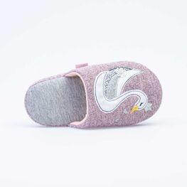 531103-12 Тапочки для девочки розовый фото №4