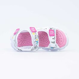 323072-11 Пляжная обувь для девочки бел-фук фото №4