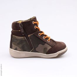 252118-32 Ботинки для мальчики коричневый фото №2