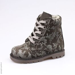 352069-31 Ботинки для мальчики серый