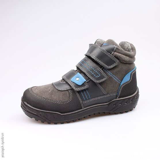 752061-33 Ботинки для мальчики серый