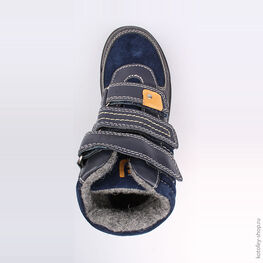 652064-32 Ботинки для мальчики светло-синий фото №4