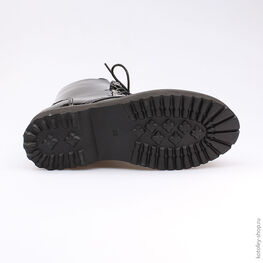 654023-31 Ботинки для девочки черный фото №3