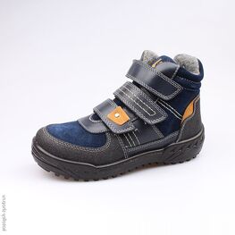 752061-34 Ботинки для мальчики светло-синий