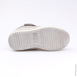 354021-31 Ботинки для девочки серый фото №3