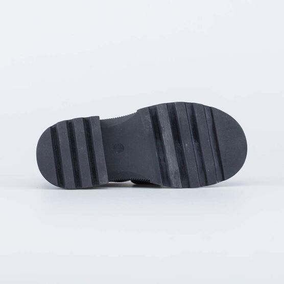 634161-21 Лаковые лоуферы для девочки для девочки черный фото №3