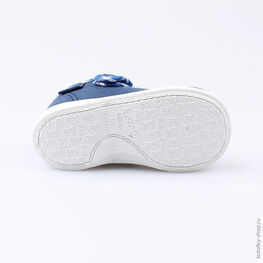 131123-11 Текстильная обувь для девочки светло-синий фото №3