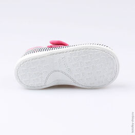 131121-11 Текстильные туфли для девочки Лето для девочки разноцветный фото №3