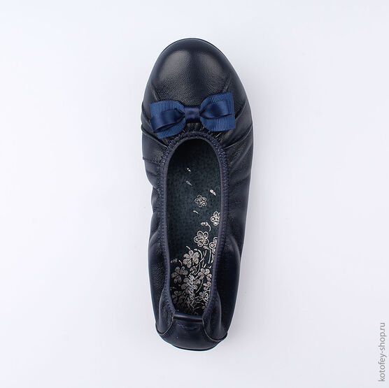 632218-21 Туфли для девочки светло-синий фото №4