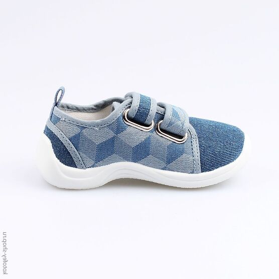 231118-11 Текстильная обувь для мальчики голубой фото №2